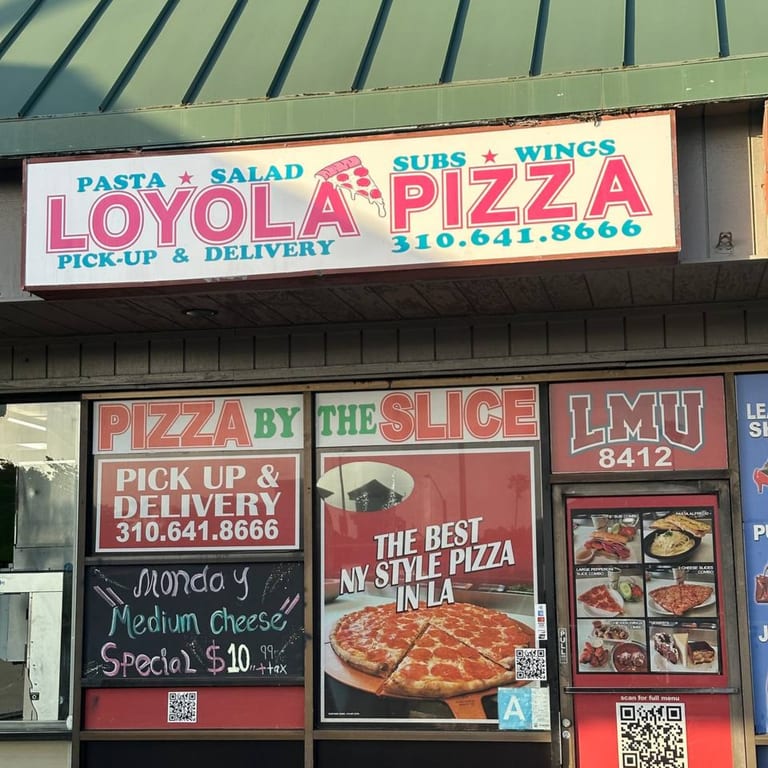 THE BEST N.Y. STYLE PIZZA IN L.A.